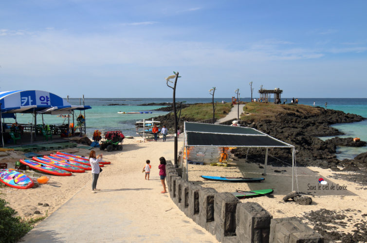 canoe-kayak plage hamdeok beach