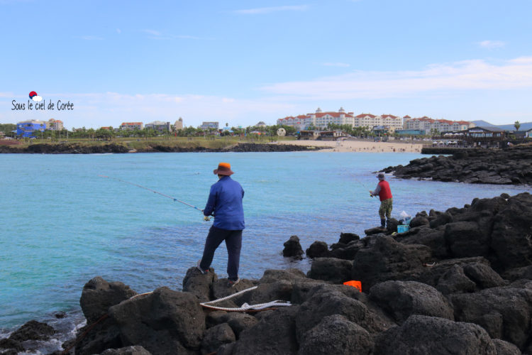 pêche plage hamdeok beach