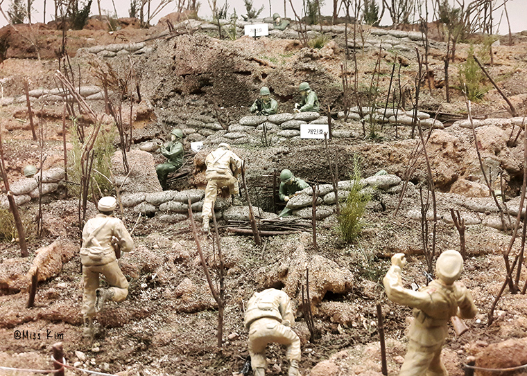 maquette guerre de coree