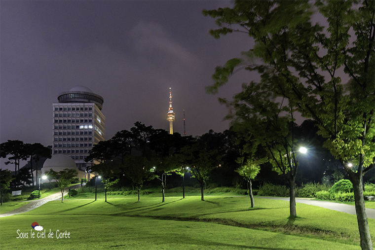 seoul namsan tower parc baekbeom