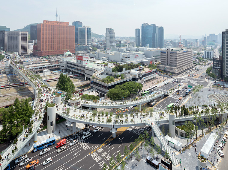 vue panorama seoullo 7017 seoul