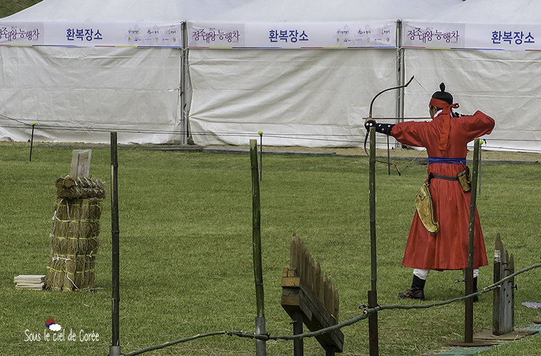 archerie au festival de Suwon