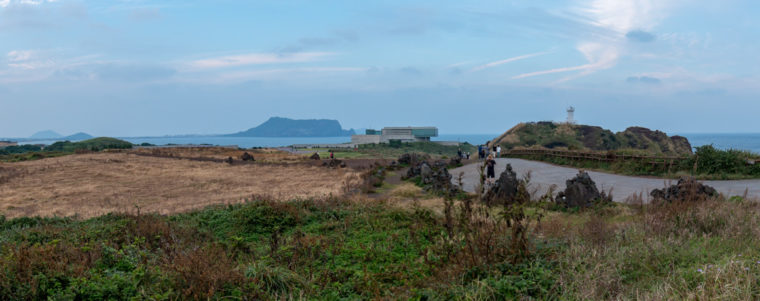 Seopjikoji île de Jeju panorama