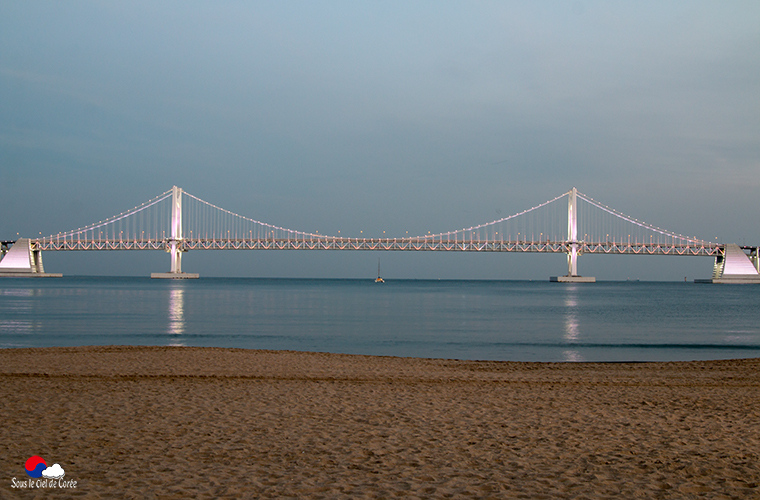 Pont Gwangandaekyo à Gwangalli, Busan