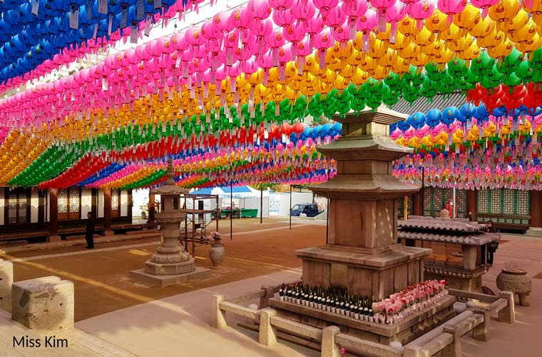 Temple Bongeunsa, Séoul, Corée du Sud