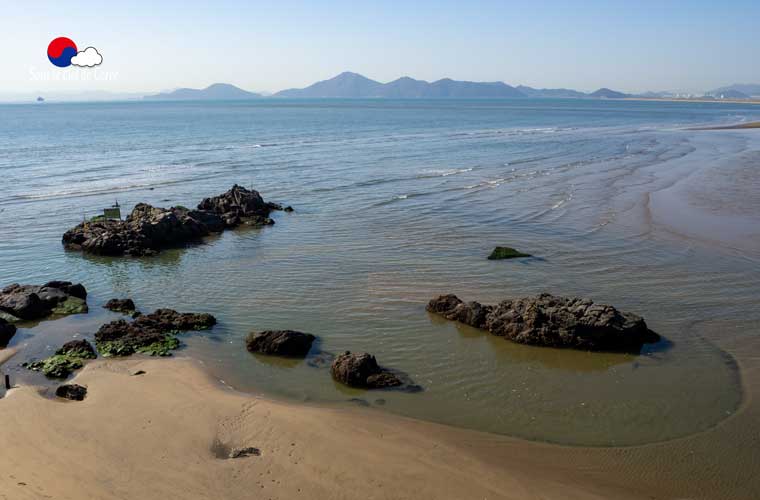 Plage de Dadaepo à Busan