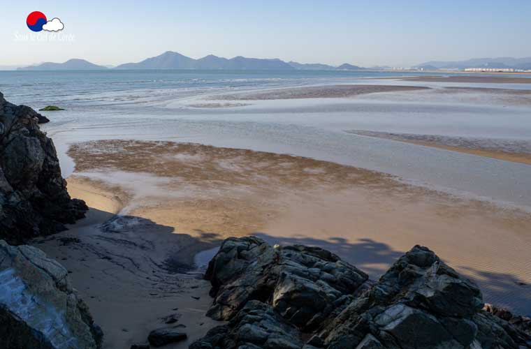 Plage de Dadaepo à Busan