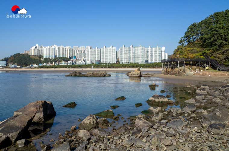 Morundae, plage de Dadaepo à Busan