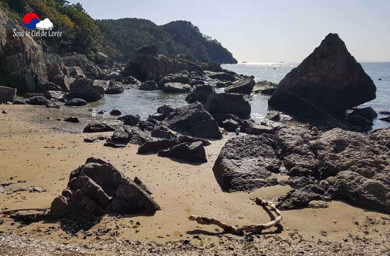 Morundae, plage de Dadaepo à Busan