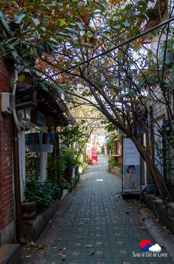 Une allée du quartier d'Ikseon-dong à Séoul.