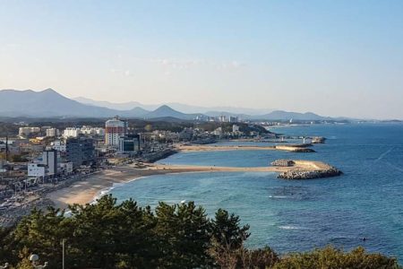 Ville de Sokcho en Corée du Sud