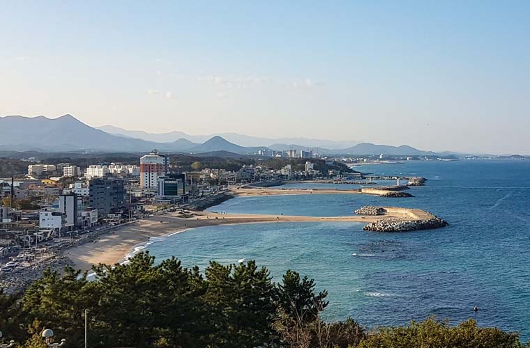 Ville de Sokcho en Corée du Sud