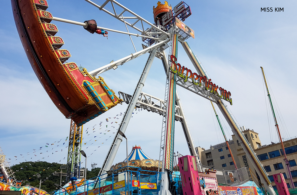 Parc d'attraction Wolmi à Incheon en Corée du Sud