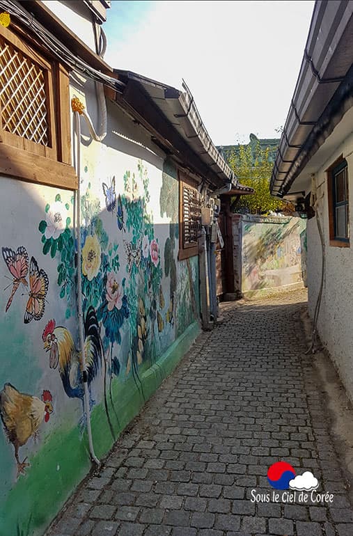 Peintures murales à Jeonju