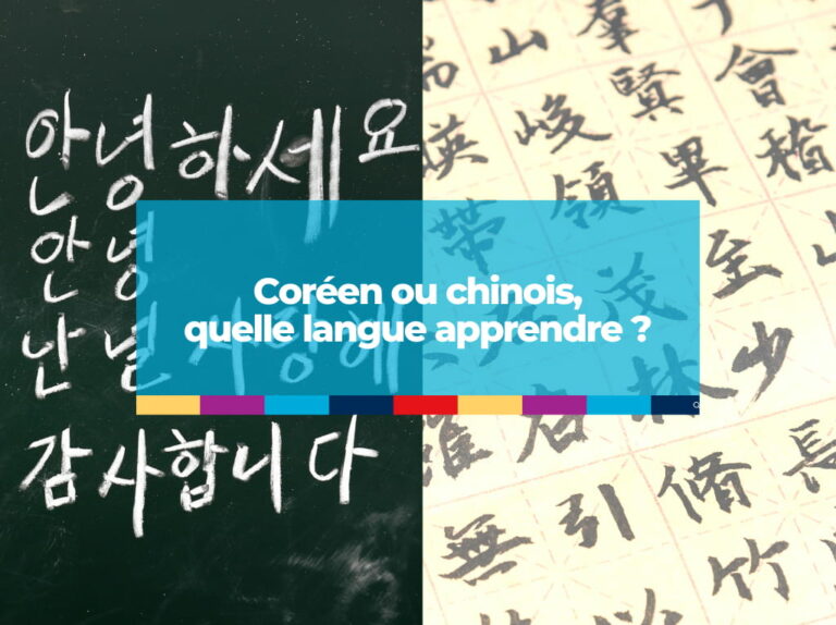 coréen ou chinois, quelle langue apprendre